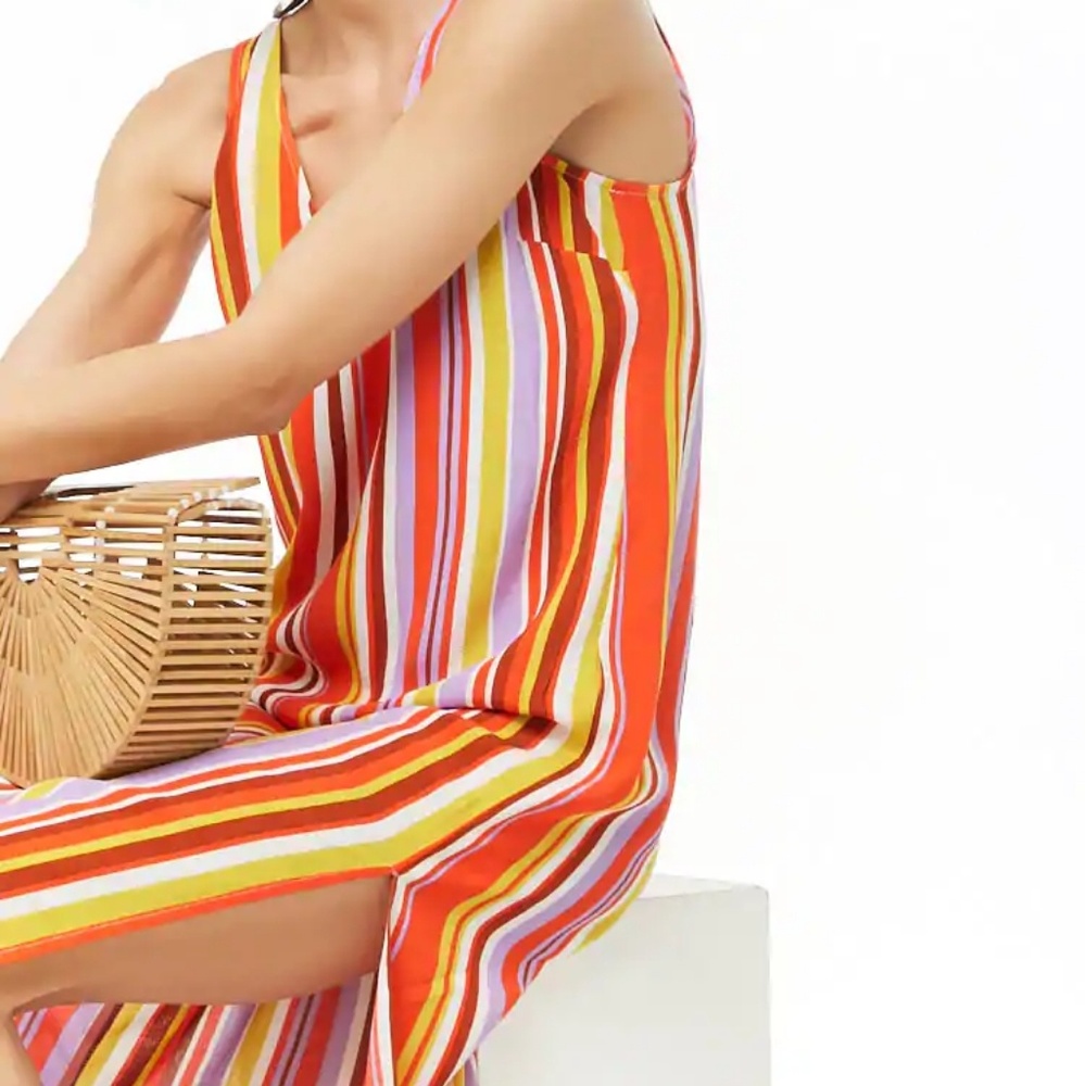NWT Forever 21 striped tank dress